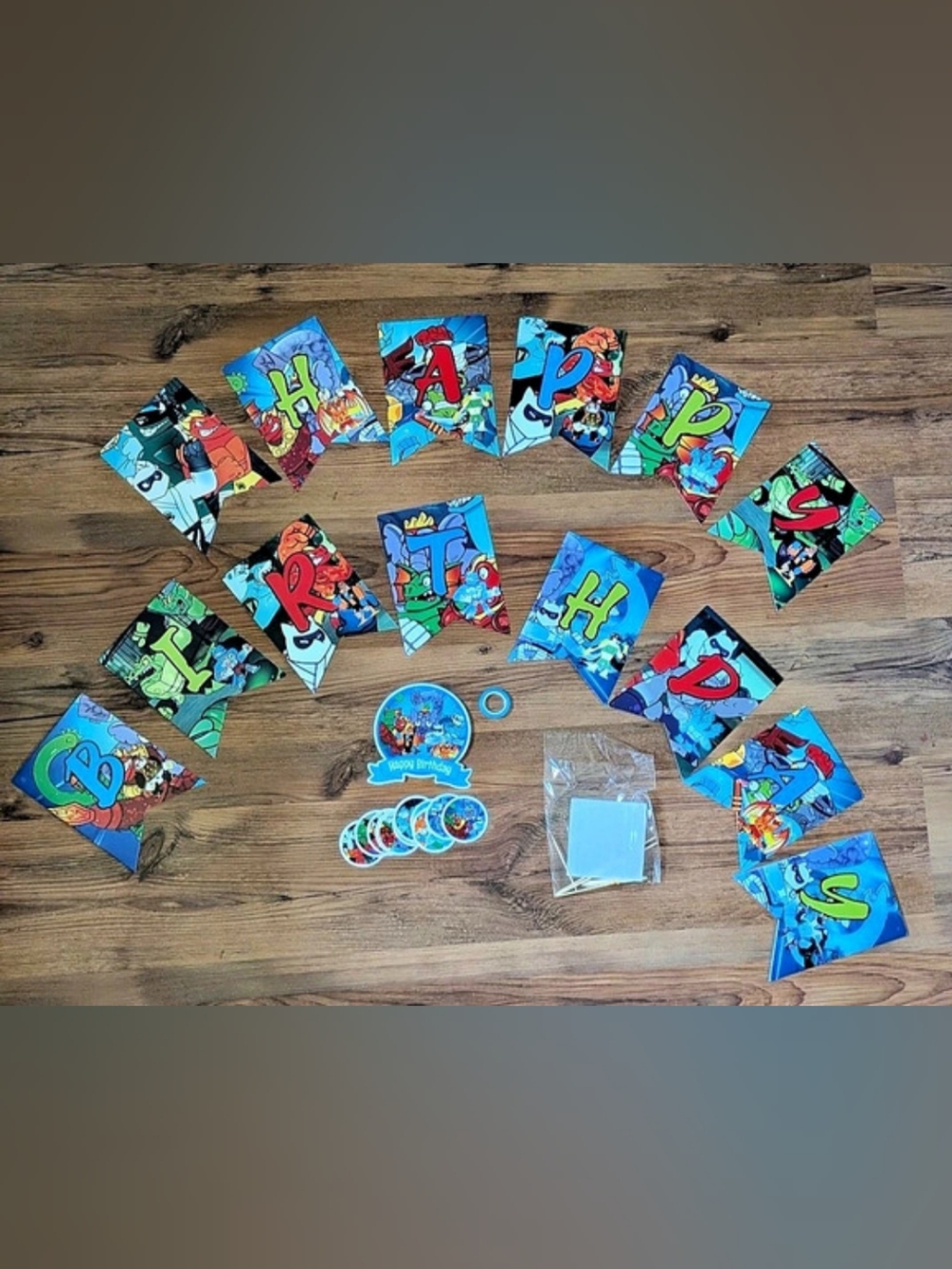 New Heroes Of Goo Jit Zu Birthday Party Decor Kit